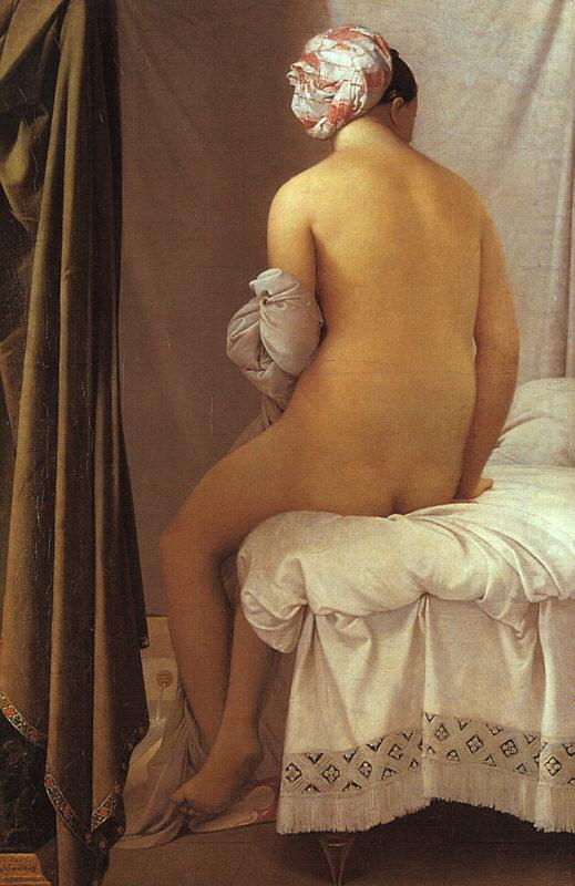 Jean-Auguste Dominique Ingres The Valpincon Bather china oil painting image